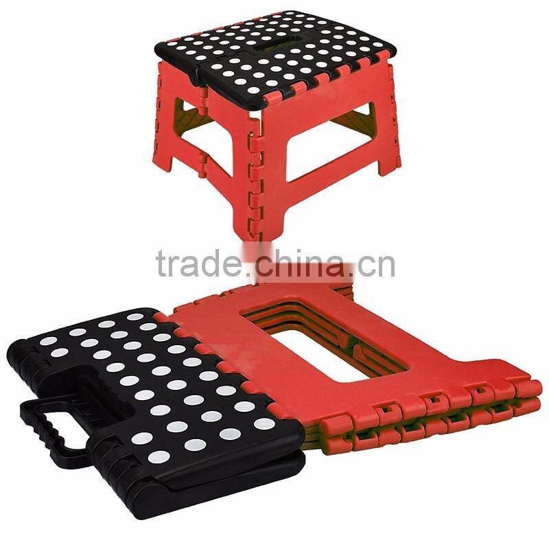 Folding step stool with printing, discount outdoor folding stool mould