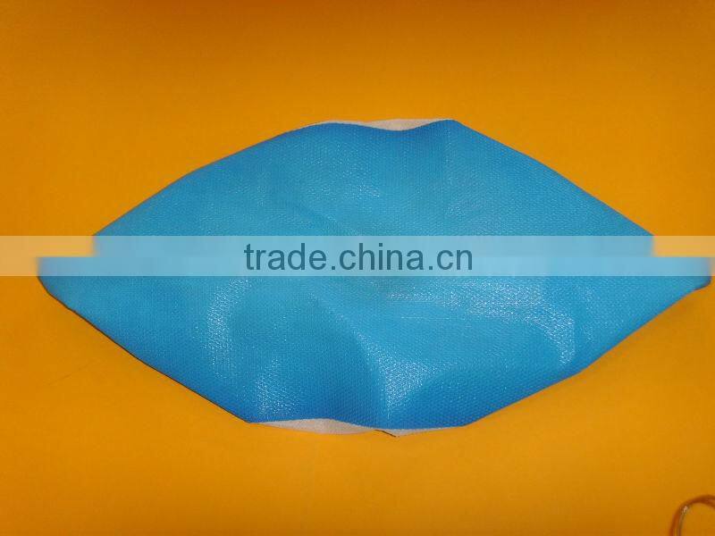 Disposable Waterproof Plastic PP+ CPE Medical Shoe Cover For Work Place