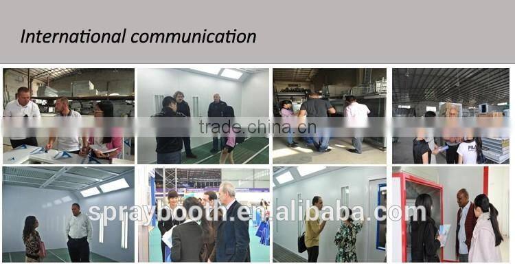 JF used car spray booth car spray oven bake booth with CE approved