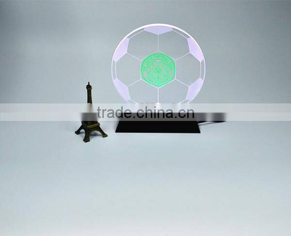 Top level professional manufacturer good craft acrylic display with light