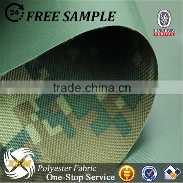 Oxford Fabric with Milky Coated for Military Supply Fabric