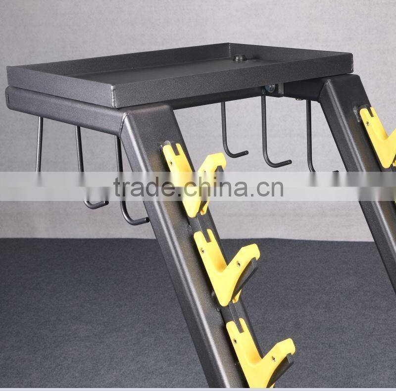 handle rack body building strength gym equipment