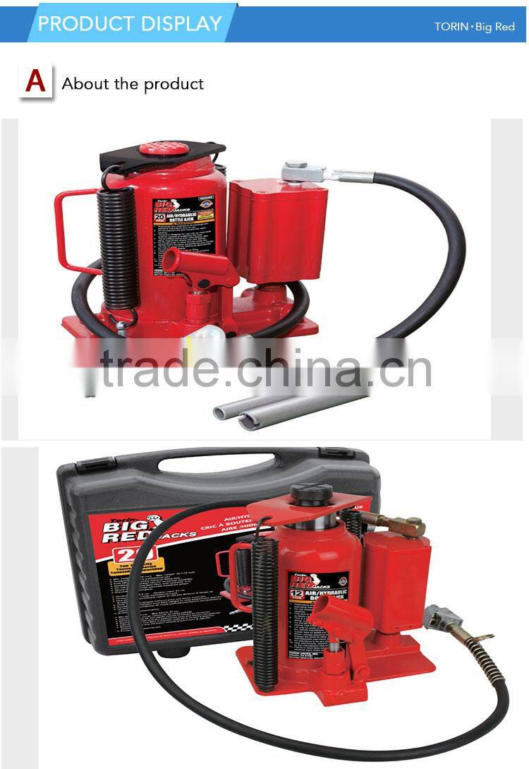 Torin BigRed 12Ton Red 265-510mm lifting range Air Hydraulic Jack