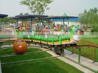 Lovely amusement park rides caterpillar glide roller coaster for sale