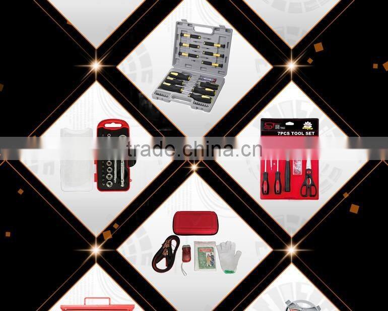 7" Hand Tool Function PVC Plastic Handle Long Nose Plier