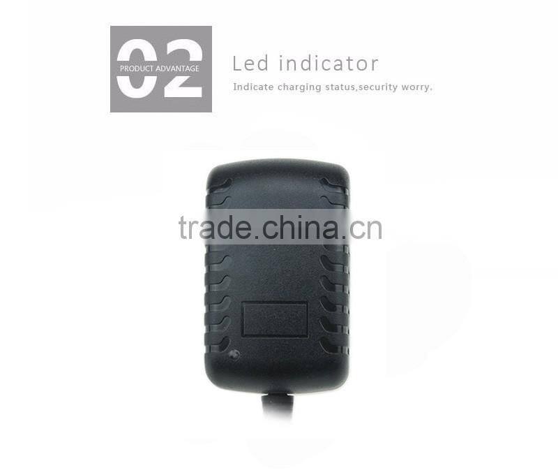 12V 2A 24W positive inside connector power adapter 5.5x2.5mm for LED light driver