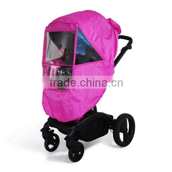 baby stroller accessories rainshield baby stroller cover baby stroller rain cover with PVC