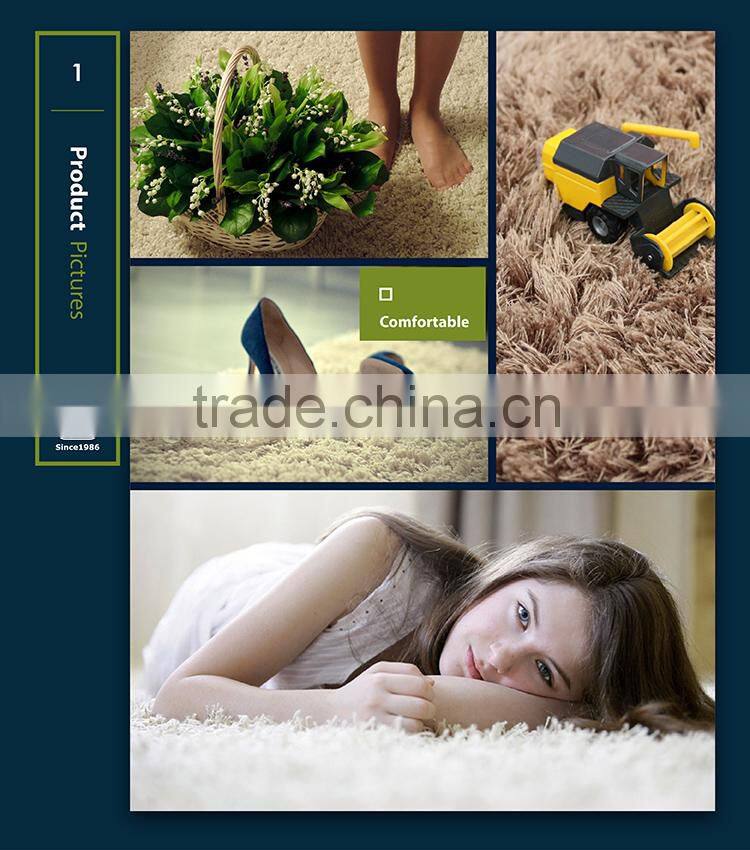 Hottest Selling All Kinds of Beautiful Soft Shaggy Carpet