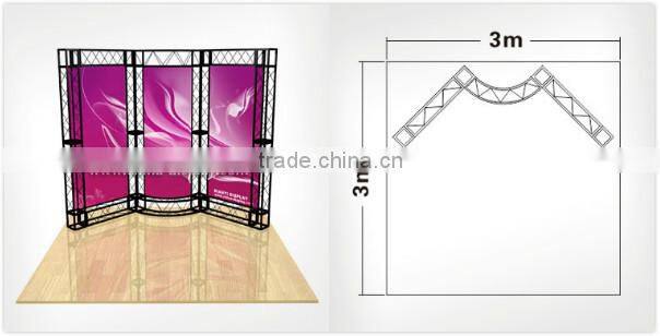 China iron truss trade show display stand