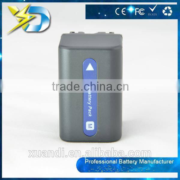 Digital camera battery lithium ion A cell batteries 7.2v battery for NP-FM70 NP-QM71