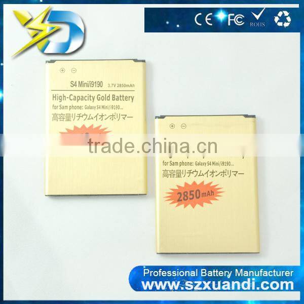 Discount price 3.7V 2850mah cell phone replacement batteries for samsung i9190