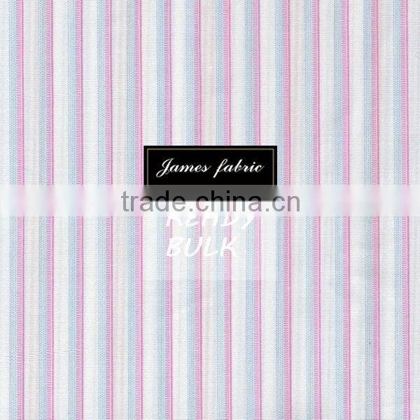 James Yarn Dyed Cotton-Lycra Stretch Colorful Stripe Shirting & Dress Fabric