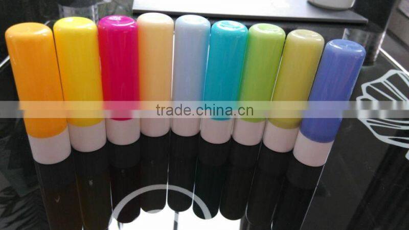 Empty slim plastic ABS push up lipstick container tube/tubes