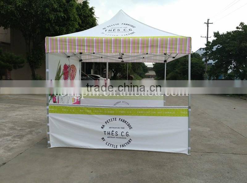 alumninum 10x10 cheap pop up advertising canopy tent