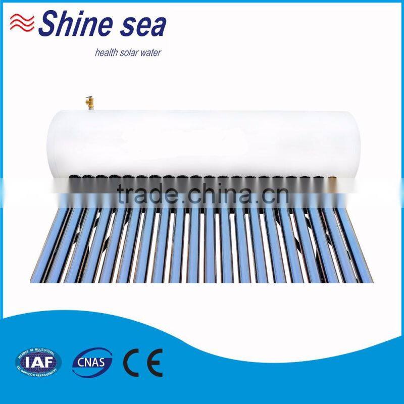 Vacuum tube automatic cleaning patent pressurized heat pipe solar water heater