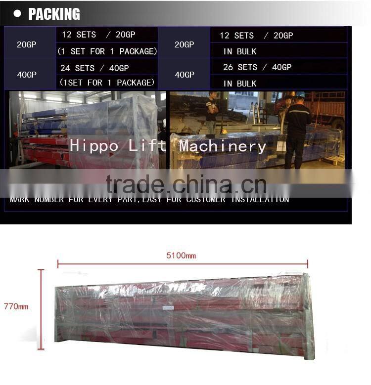 6Ton Four post car lift with rolling jack