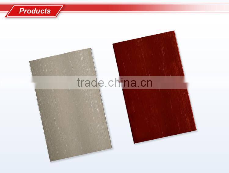 Excellent design durable material brushed finish furnished aluminium profile for decoration