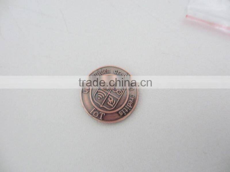 Metal game token coin with custom logo,Shopping custom metal token coin