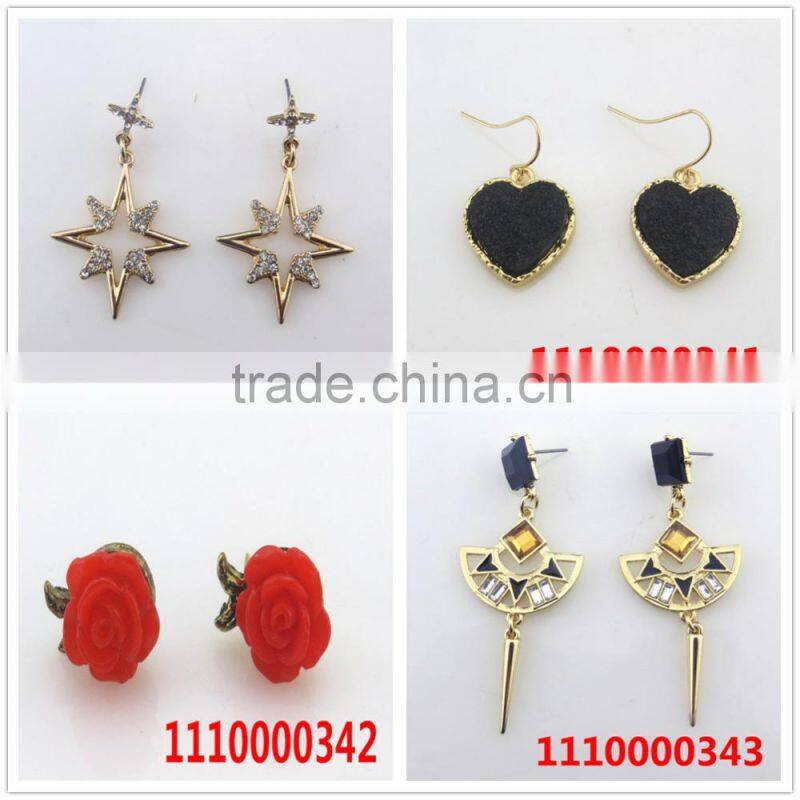 Vintage jewelry craft earring