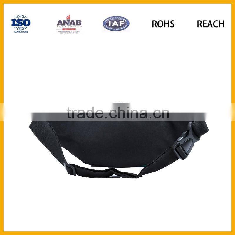 Warmly Accepted Fashion Cheap Coloful Pattern Canvas Sports Waist Bag for Boys and Girls