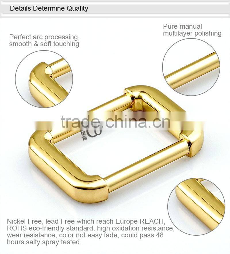 Hollowed metal ladies shoe accessories shoes buckle