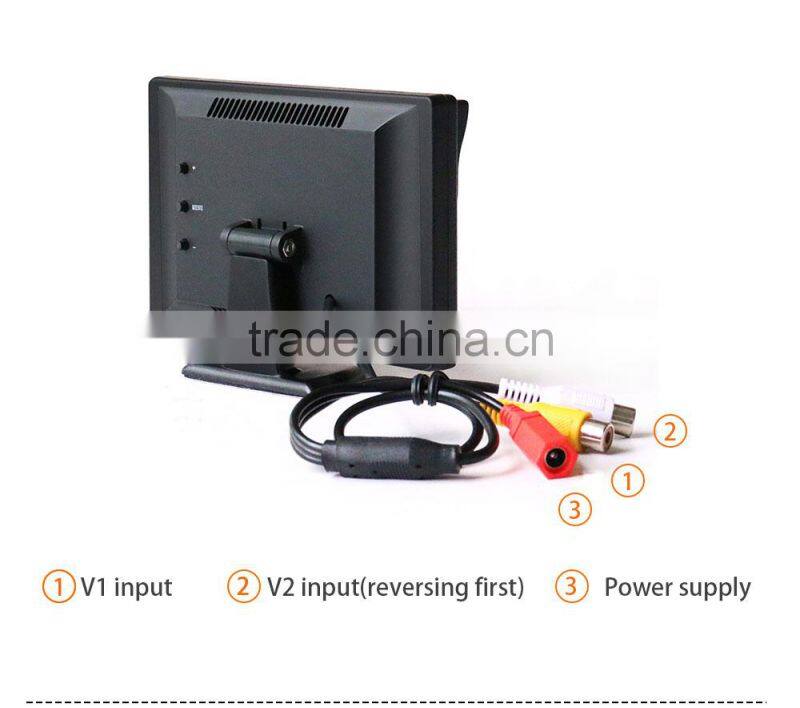 Original sytle of 5 inch two video inputs LCD rear view mirror car monitor