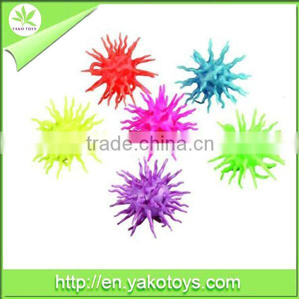 Novelty animal puffer ball,TPR non-phthalate material,have ICTI