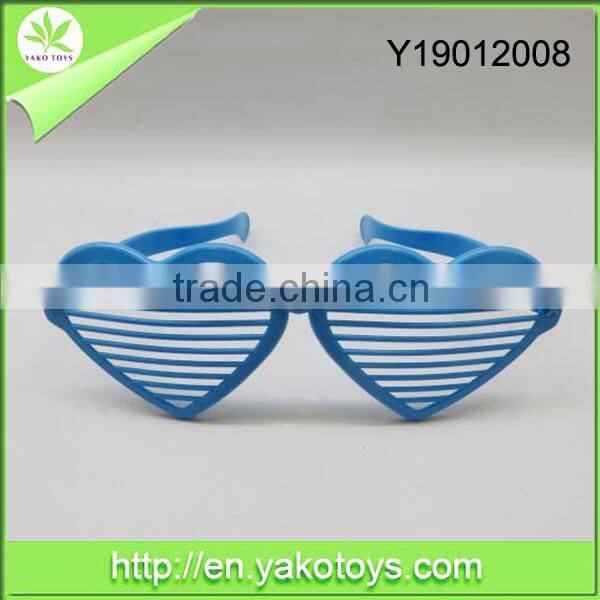 Plastic children play big toy glasses