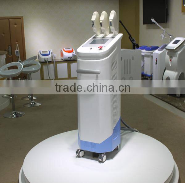 3 in 1 ipl hair removal beauty machine with durable IPL Xenon lamp Germany