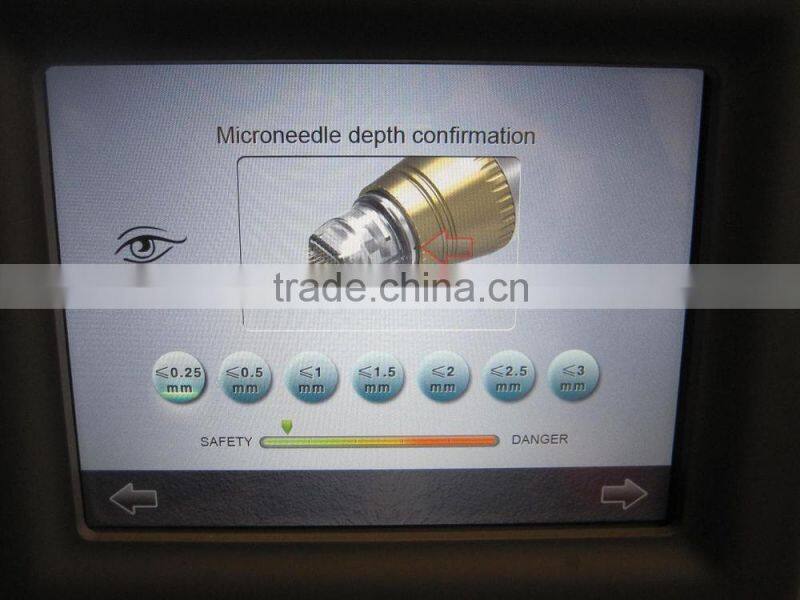 Mini handheld fractional rf machine