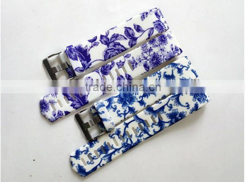 New Fashion Printed Silicone Band Strap For Fitbit Charge 2 Smart Bracelet Strap For Charge2 bands No Tracker