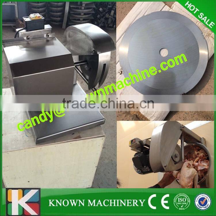 chicken meat cube cutting machine / frozen meat cutter