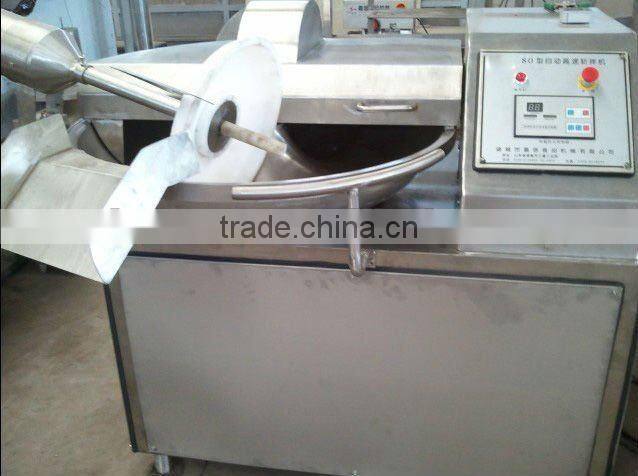 meat bowl cutter/bowl cutter for sausages/chicken slaughtering machine/chicken cutter machine/portion cutter machine