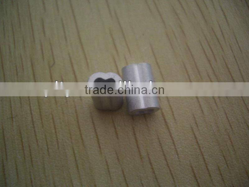 aluminium wire rope ferrules double wire ferrules in rigging hardware