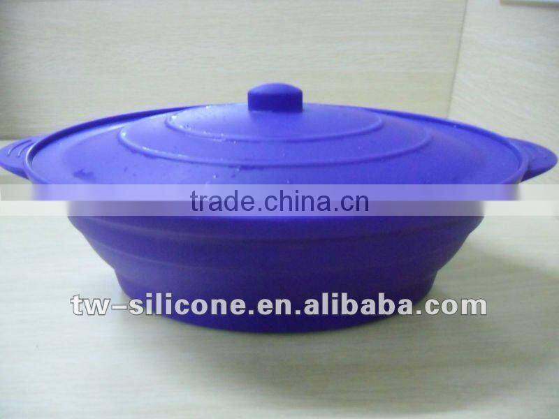 Recycling nontoxic silicone bakeware for baking
