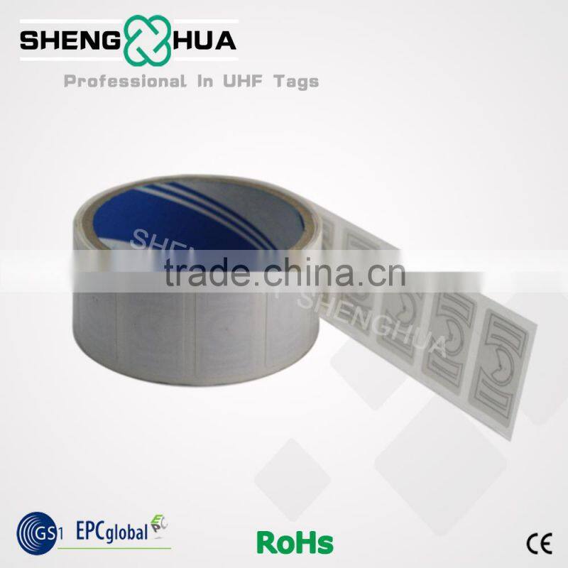 Small Size Passive UHF RFID Stickers Tag Alien H3 RFID Antenna 36*22mm Paper Roll Label
