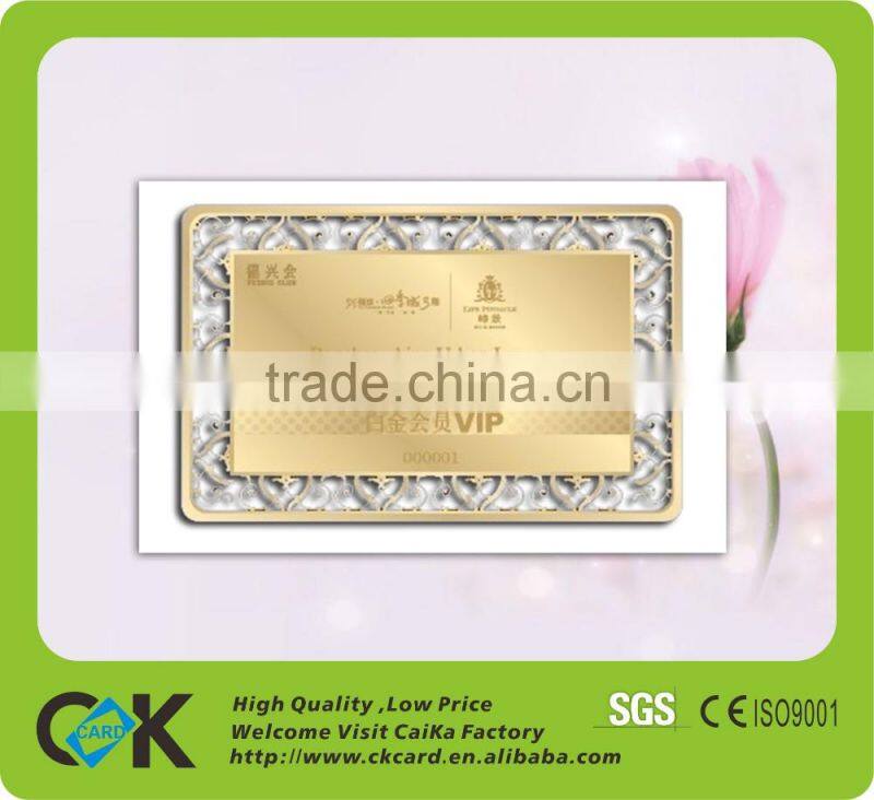 Top quality! Professional plastic card tag standard size cheap membership card