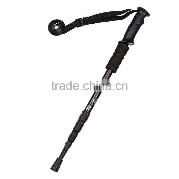 4 Sections Aluminum High Quality Lightweight Retractable Walking Stick