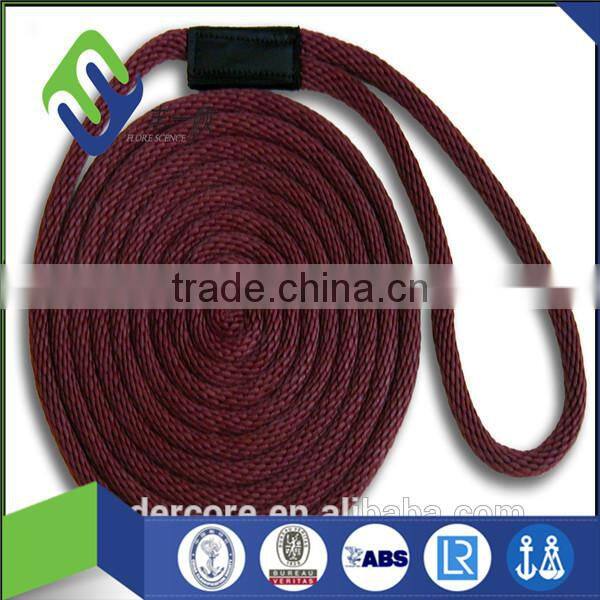 polyester, dacron dock line/ ship used rope/dacron fabric polyester