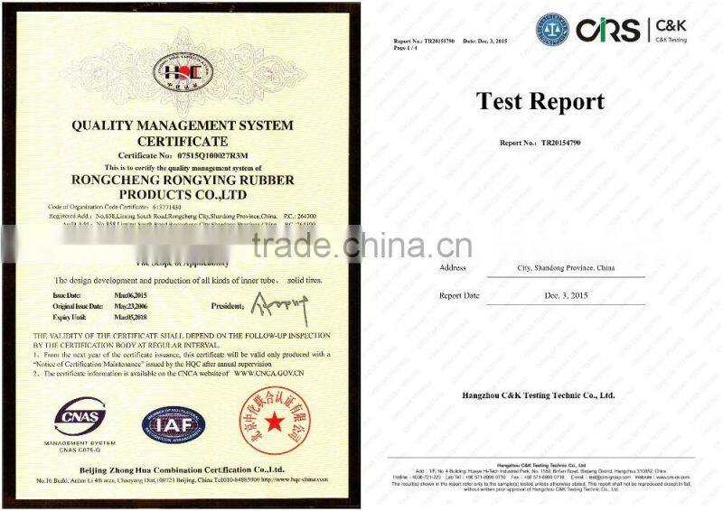 hot sale made in China trailer tyres 4.00-8 solid rubber tires and wheels with low price