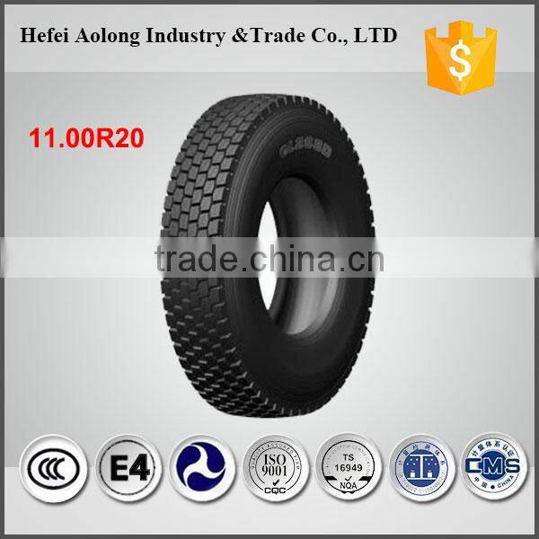 China top brand radial truck tyres 1100 20 / 11.00R20