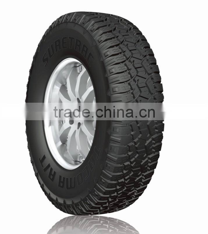 Suretrac brand all terrain light truck tires p265/70r16