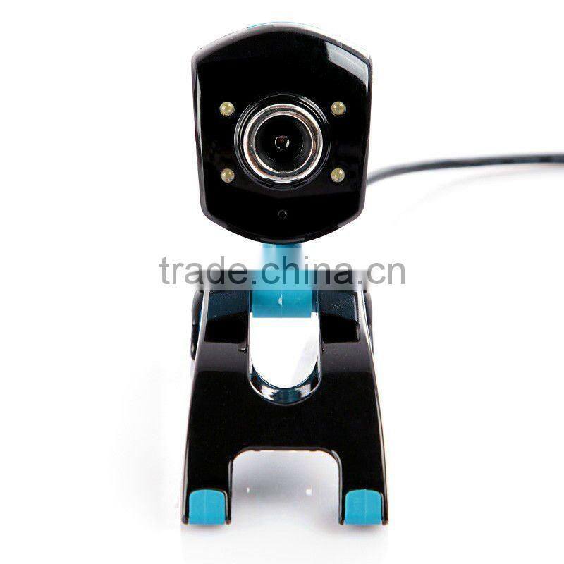 Computer PC Laptop USB 2.0 Webcam 50M 4 LED PC Camera HD Camera MIC Micphone