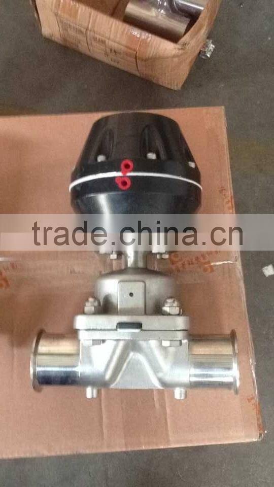 Sanitary Stainless Steel Manual Diaphragm Valve