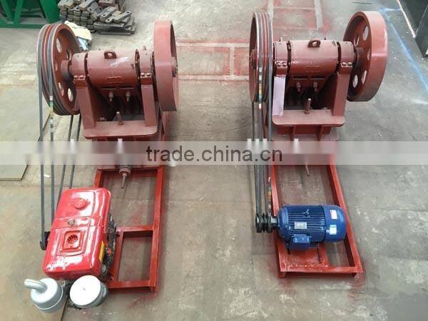 PE150*750 welded type fine jaw crusher with lowest price