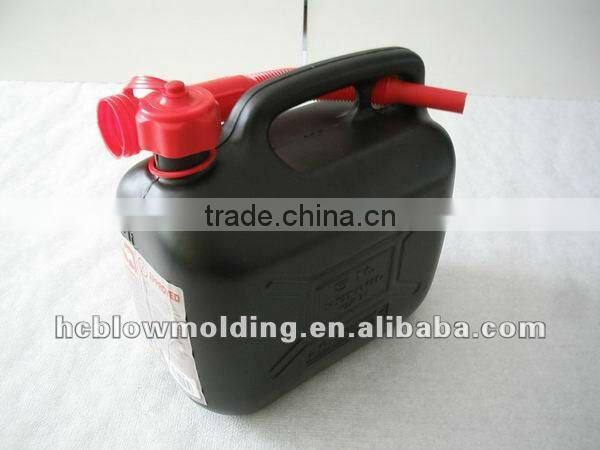 OEM Blow Molding portable plastic HDPE petrol jerry cans 5L/10L/20L Huizhou factory