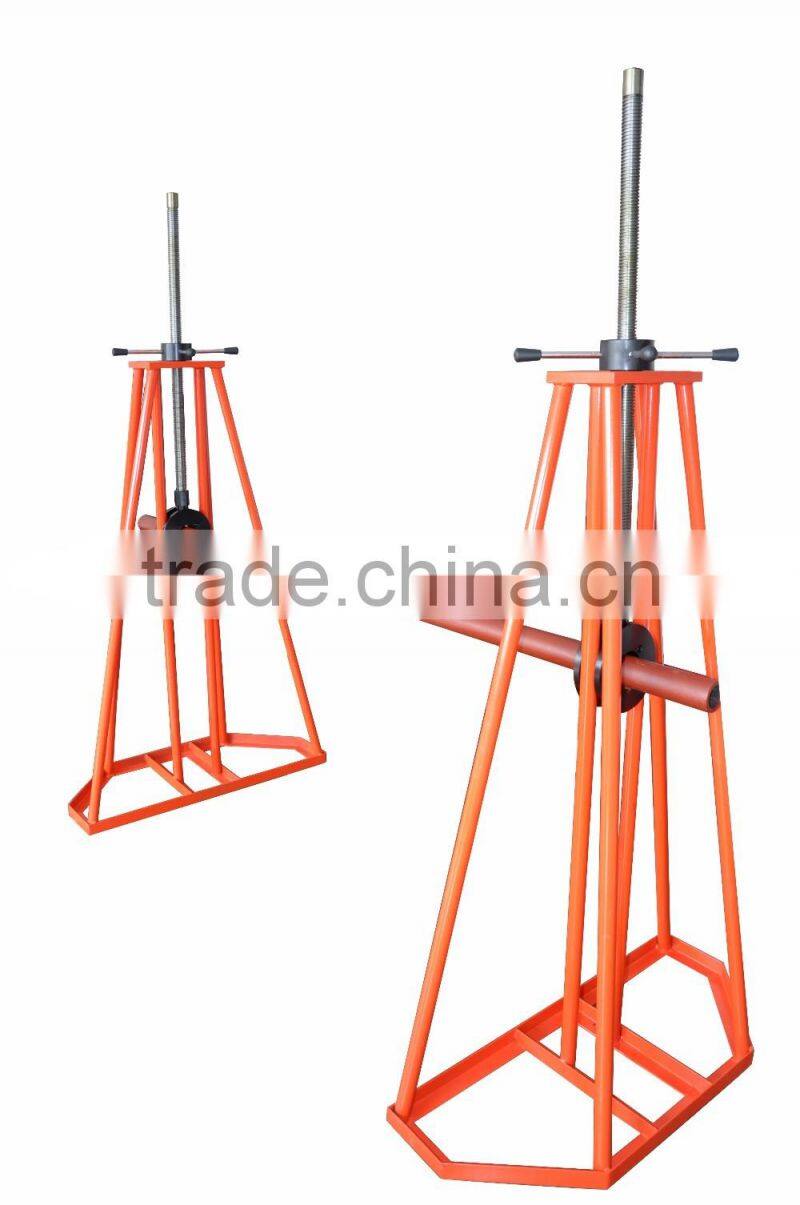5 Ton Mechanical Cable Drum Stand Cable Reel Stand