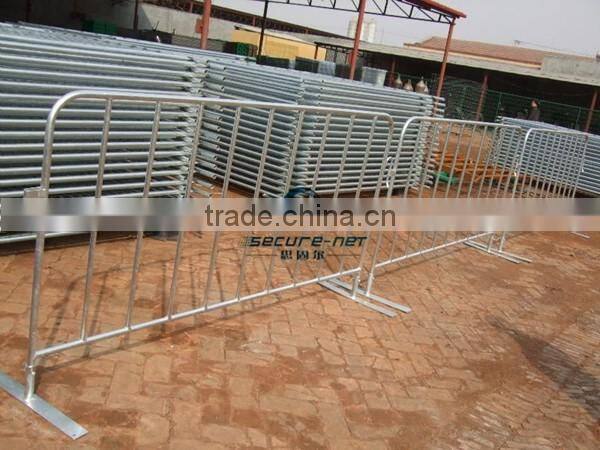 10 years long life use prefab Crowd Control Fencing Panel temporary fence
