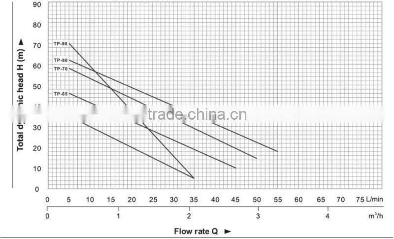 Cast iron end suction peripheral pumps TPm80