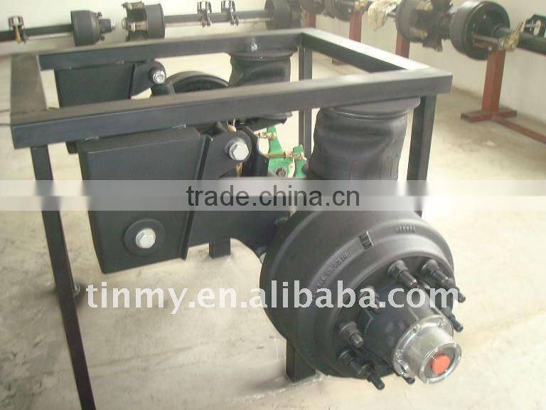 Heavy duty unlifting air suspension for trucks,trailer,bus,car